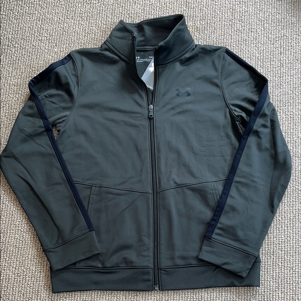 🆕 Under Armour Green Zip Up Jacket